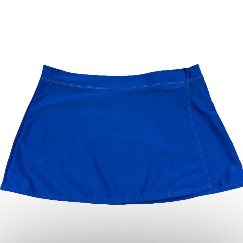 Tommy Bahama Relax Cover Up Nylon Fastening Deep Blue Skirt Youth Girl Sz 12